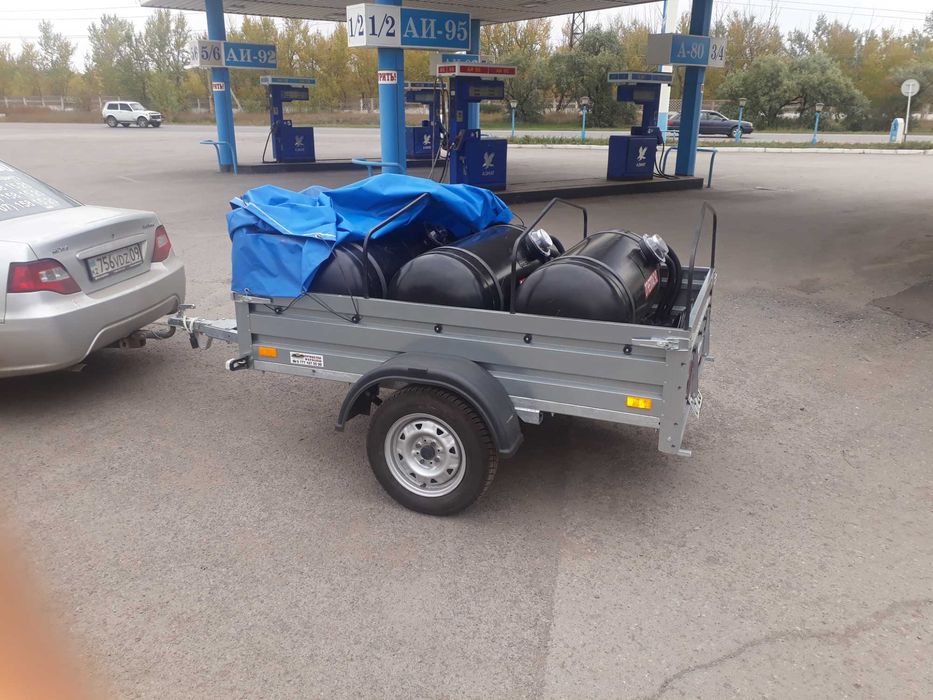 Газгольдер мобильный в Караганде газификация кухня кафе дом дача баня