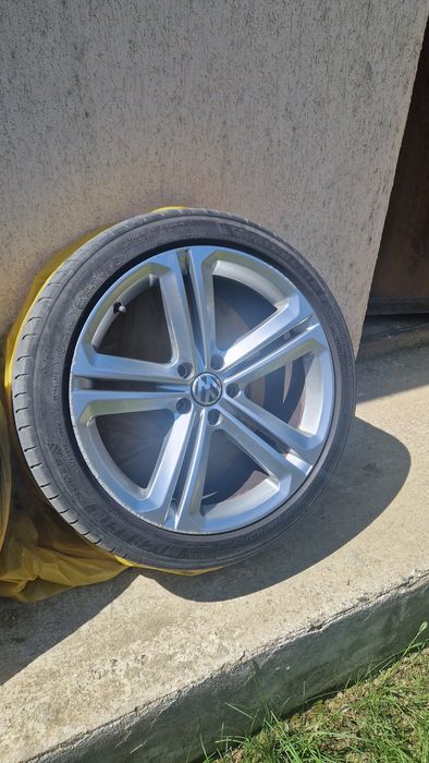 Vănd jante tiguan R -line 19 + anvelope  255/40/19