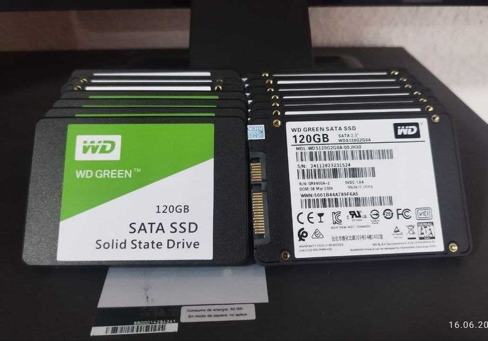 ssd WD new sata  штучно и в количестве гарантия + платная доставка