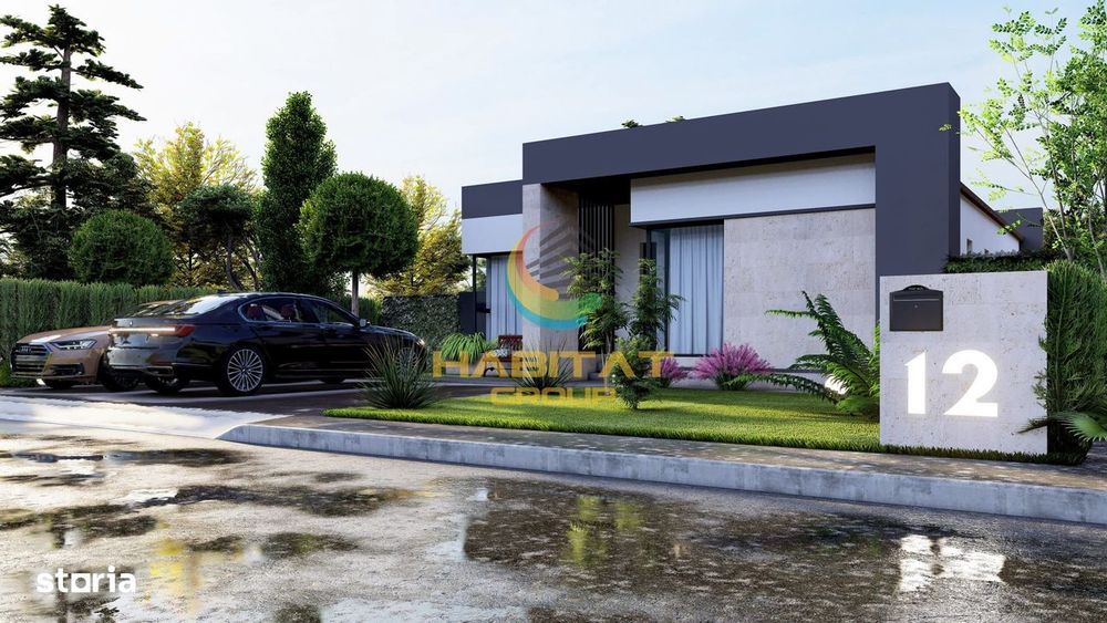 Casa in ansamblu rezidential / 4 camere / Berceni - Vidra