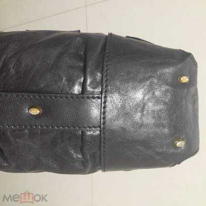 Valentino Garavani Black Leather Bag / Made in Italy / Брендовая Сумка