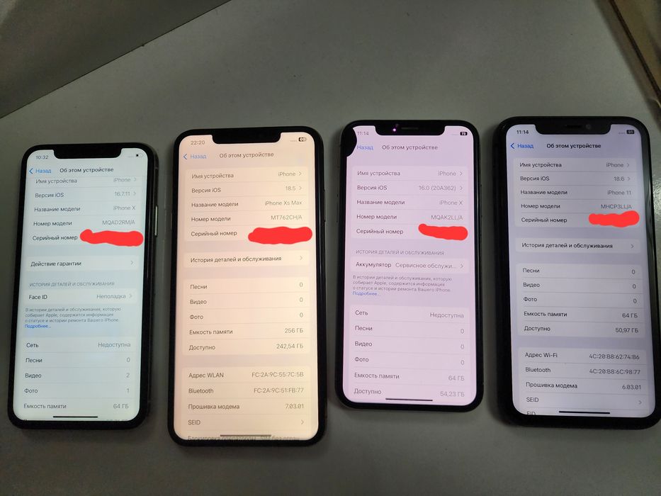 Iphone Xs Max LL/A Gold 256Gb Bat 100%  Face bor