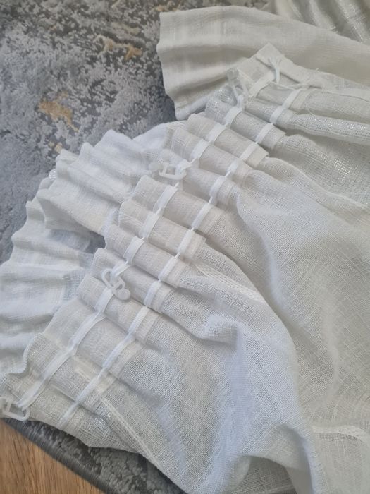 Perdea Hornbach cu rejansa. 2 bucati × 3 m latime × 2,4 inaltime