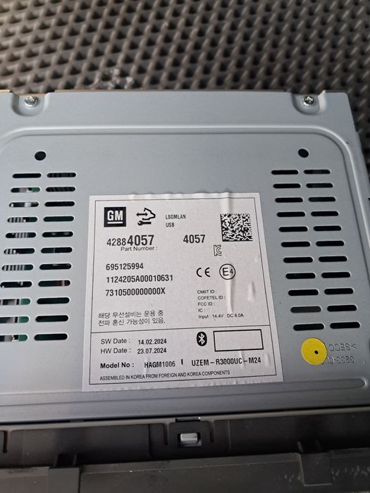 Оригинал магнитолла Chevrolet Cobalt