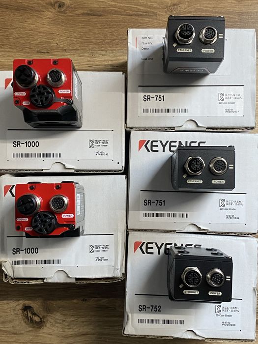 Cititoare coduri industriale Keyence SR-1000, SR-751, SR-752