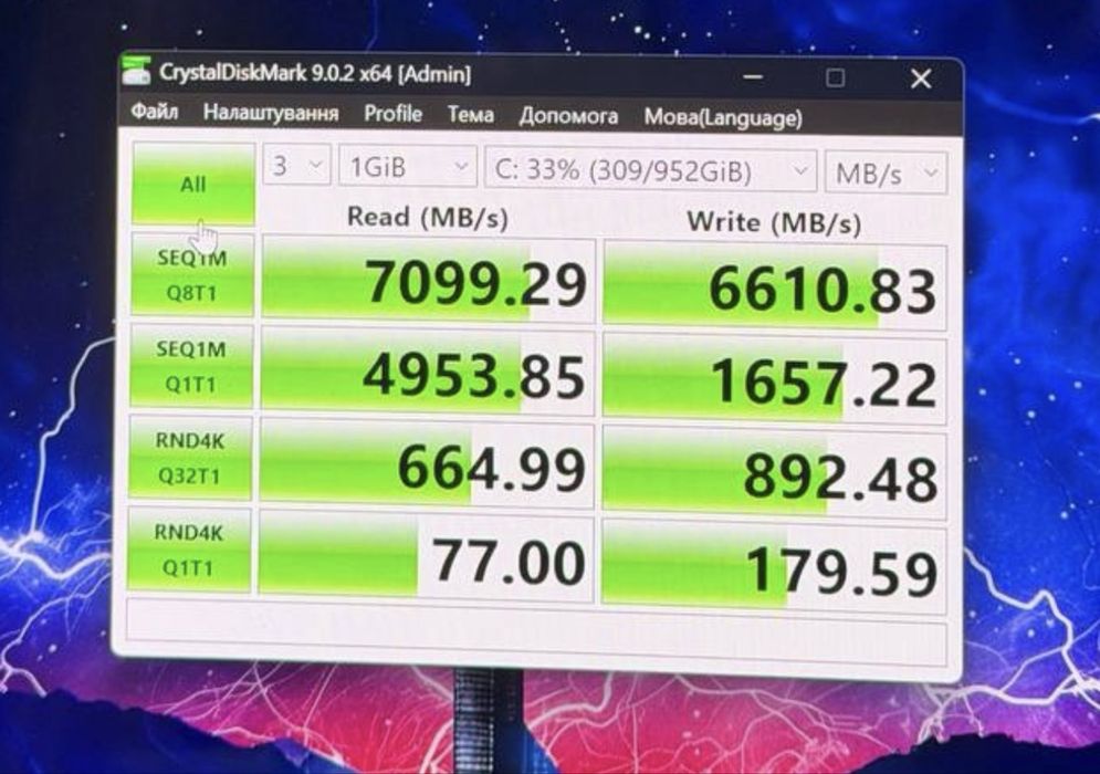 Супер бърз Micron 3500 NVMe 1TB M.2 SSD 7100 MB/s OEM
