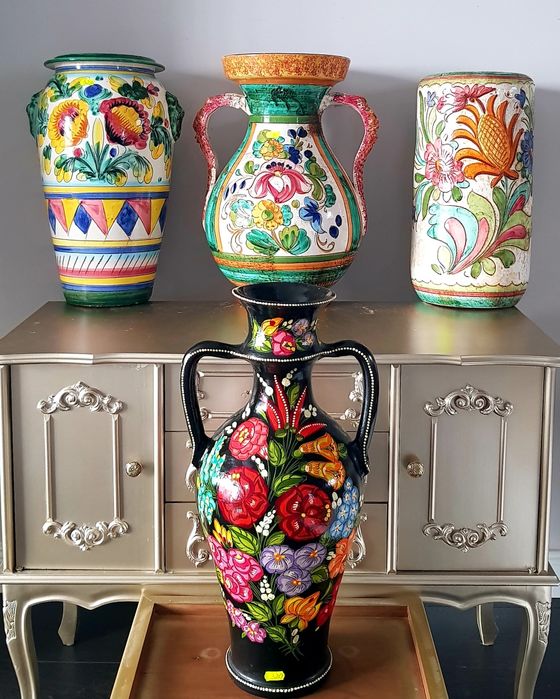 Bol/vas din ceramică italiană glazurata