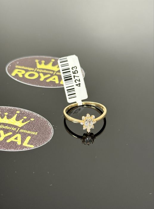 Bijuteria ROYAL : Inel AUR 14K NOU / 1.52 GR