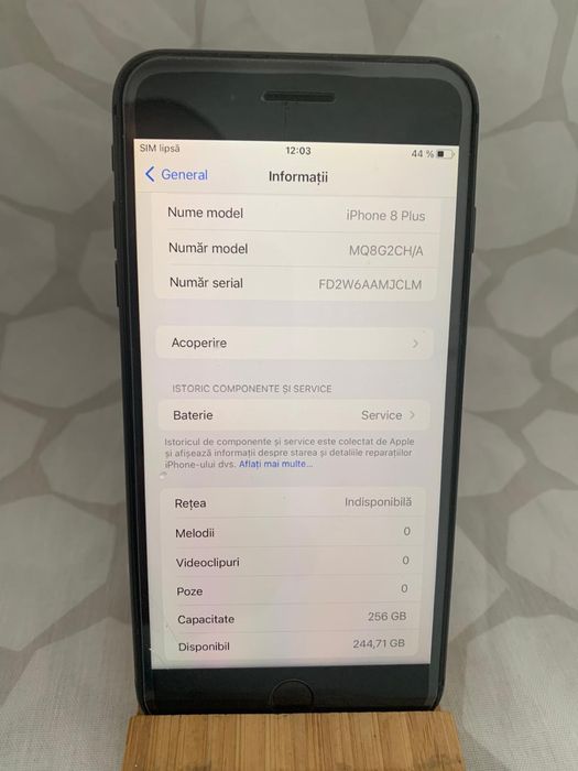 Iph.8 plus 256gb vezi pozele. Baterie 75%