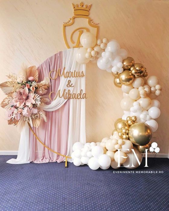 Aranjamente Baloane Nunta, Cununie Civila, Botez, Evenimente Private