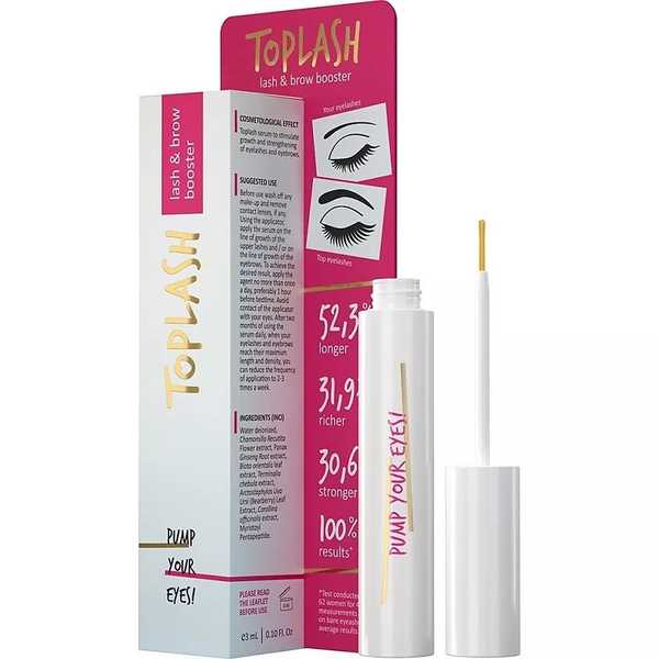 Toplash lash brow. TOPLASH сыворотка для ресниц. Сыворотка для роста ресниц и бровей TOPLASH. TOPLASH Lash & Brow средство для роста ресниц и бровей. Линейка для ресниц TOPLASH распечатать.