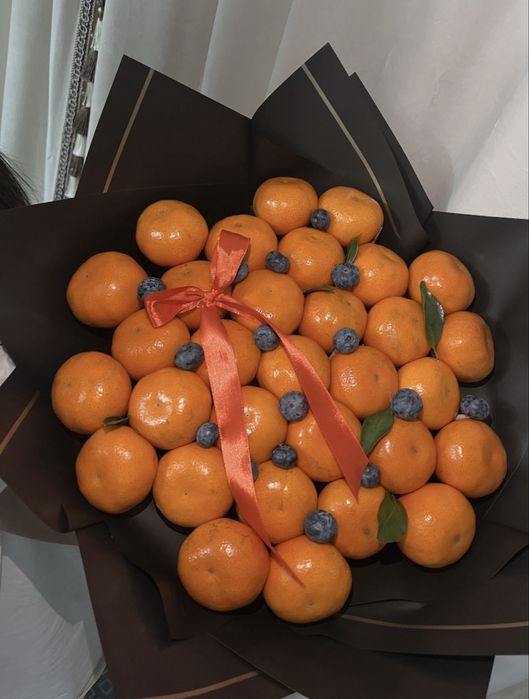 Мандарин букет и корзины