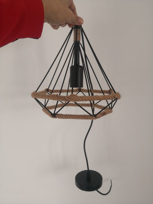 Lustre  pentru terasă stil rustic