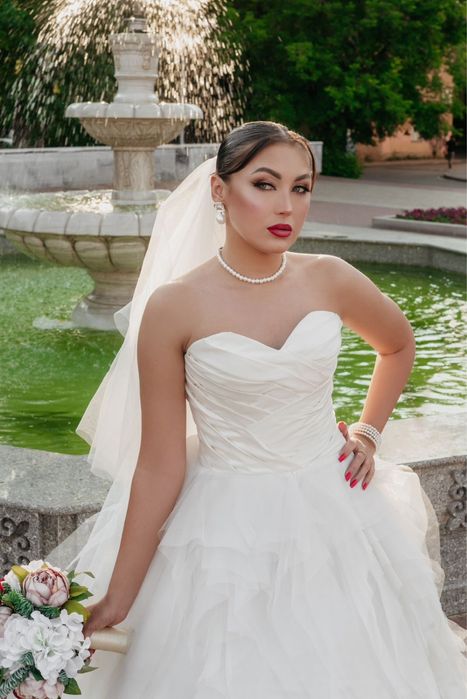 Платье свадебное Лебедь