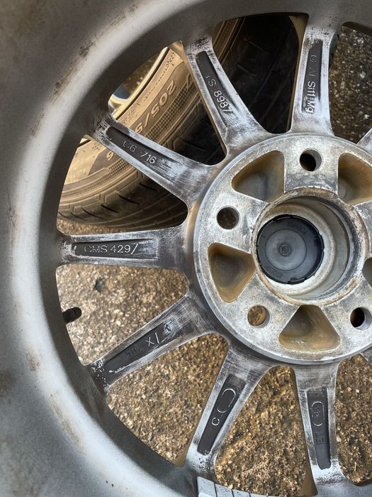 Vand URGENT jante CMS cu cauciucuri de vara