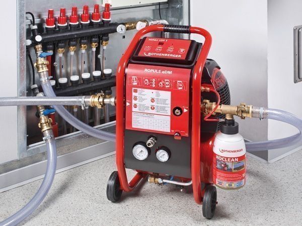 Прочистка отопления каскелен