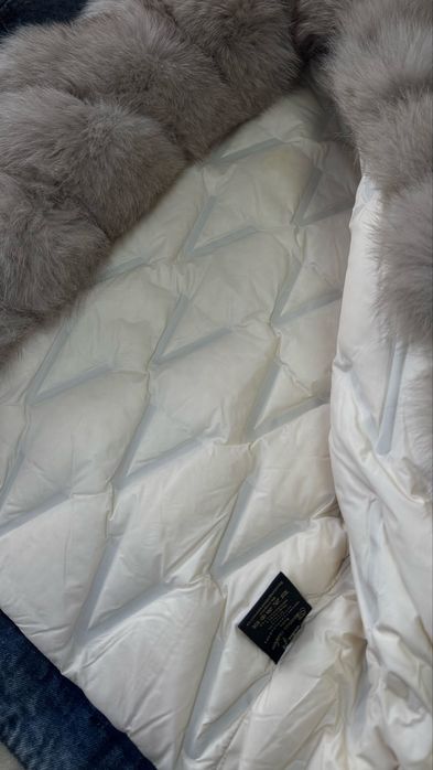 Продам куртку с натуральным мехом
