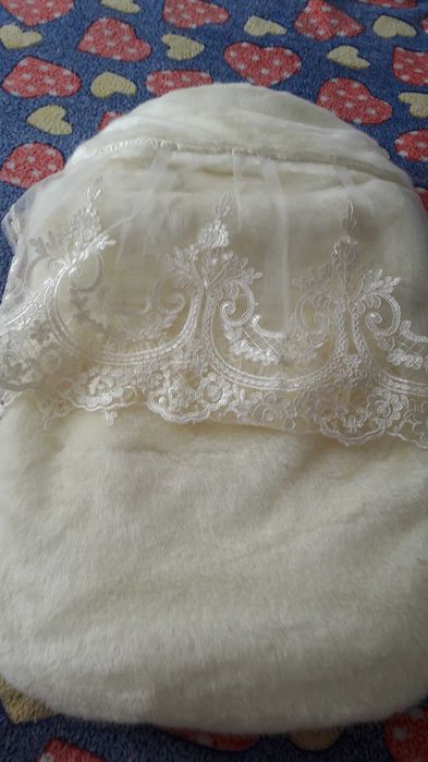 Зимний конверт на овчине