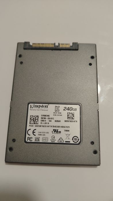 Kingston UV500 240GB 2.5-inch SATA III Solid State Drive
