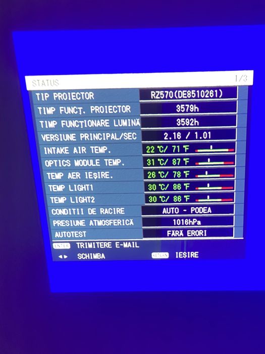 Video Proiector Laser Panasonic PT-RZ570 WUXGA