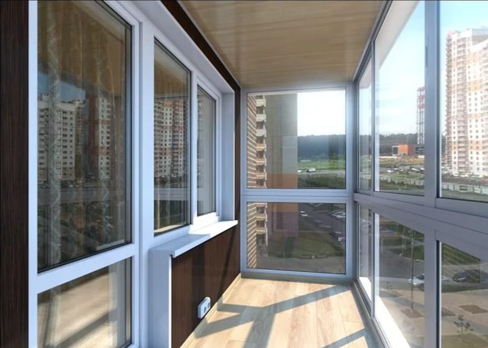 Лоджии под ключ в Караганде