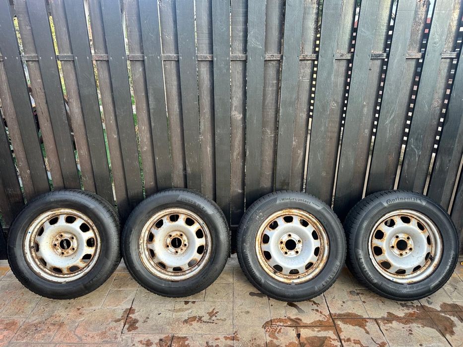 Vand set roti cu jante tabla Dacia Duster 215/65/16