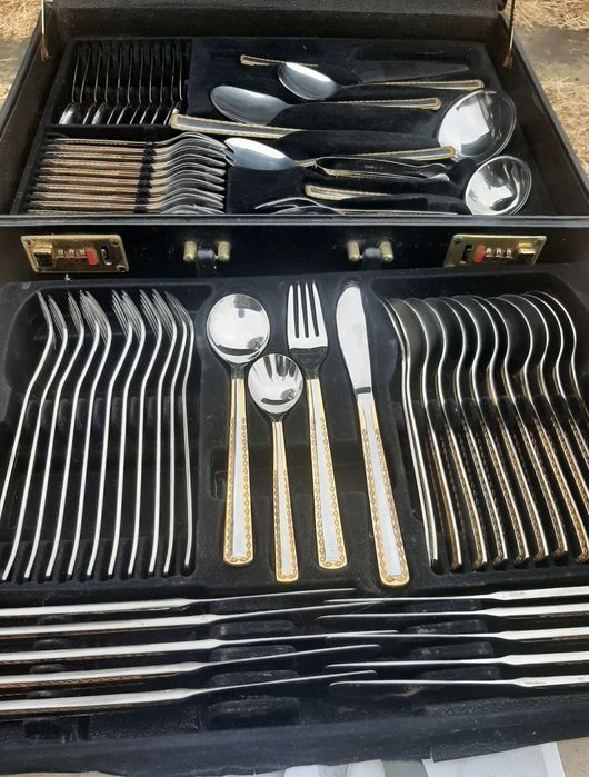 Tacamuri  SOLINGEN placate cu aur 23/24carate