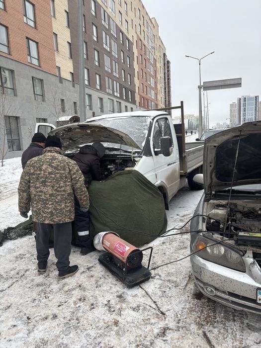 Отогрев авто Астана