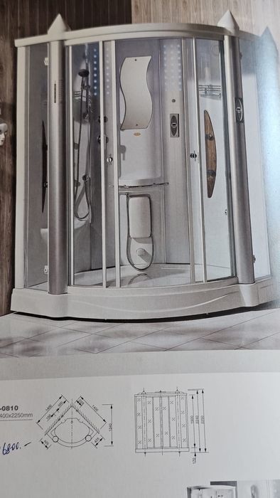 Cabina dus hidromasaj - NOUA