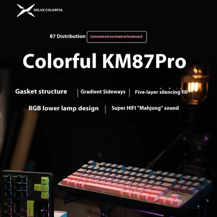Mexanik klaviatura Delux KM87 Pro