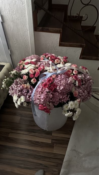 Корзинка для большой букет