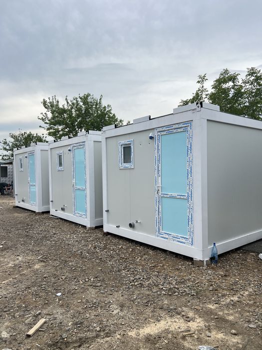 Containere organziare de santier Container de locuit vestiar birou