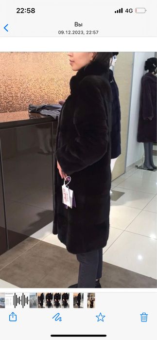 Продам норковую шубу