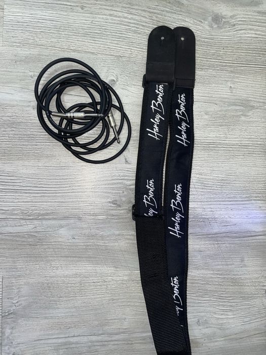 Chitara Electrica Harley Benton CST-24T Black Flame