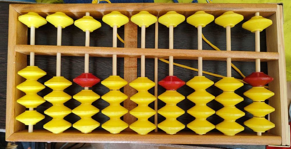 Учителски голям абакус