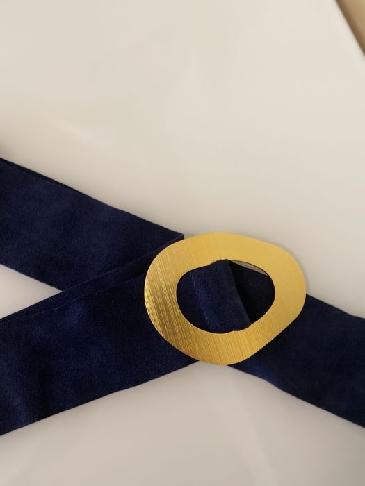 Чисто нов италиански колан – 100% естествен велур!