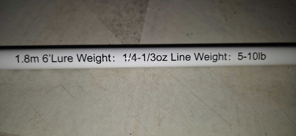 Спининг въдица 1.80 на две части