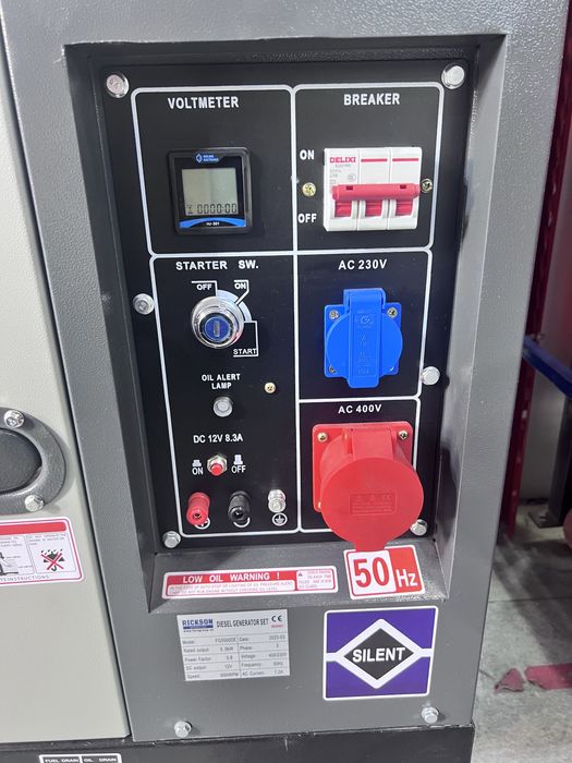 Генератор дизель RICKSON 5,5кВт дизельный 380В