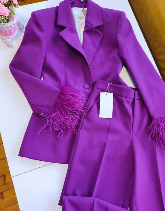 Костюм с пера Зара ZARA