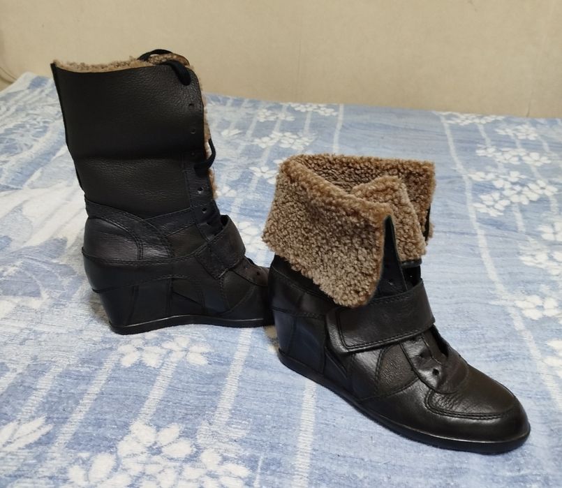 Женские полу сапожки