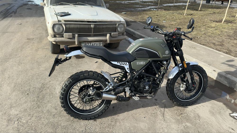 Продам мотоцикл geon scr 250