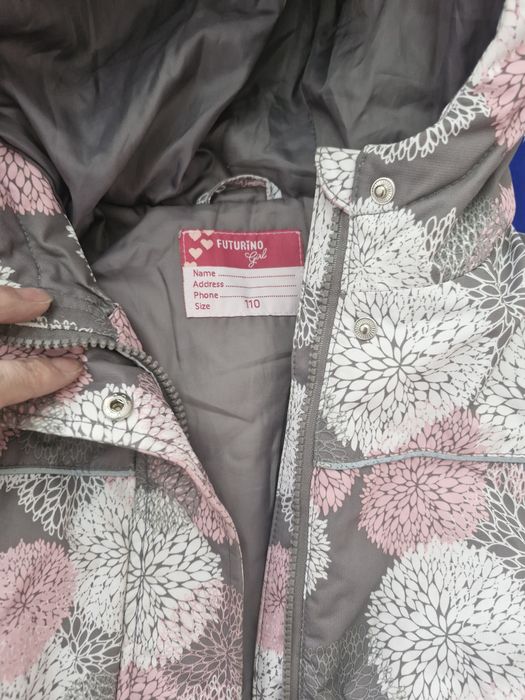 Куртка для девочек 5,6 лет