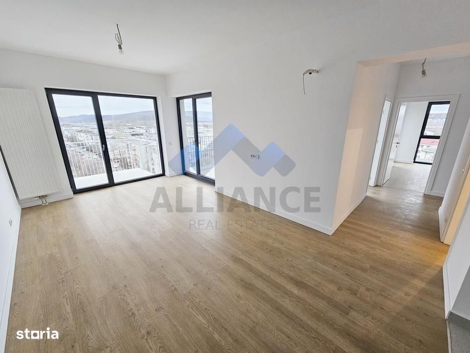 Apartament cu 3 camere, nemobilat, terasa spatioasa, Silk District