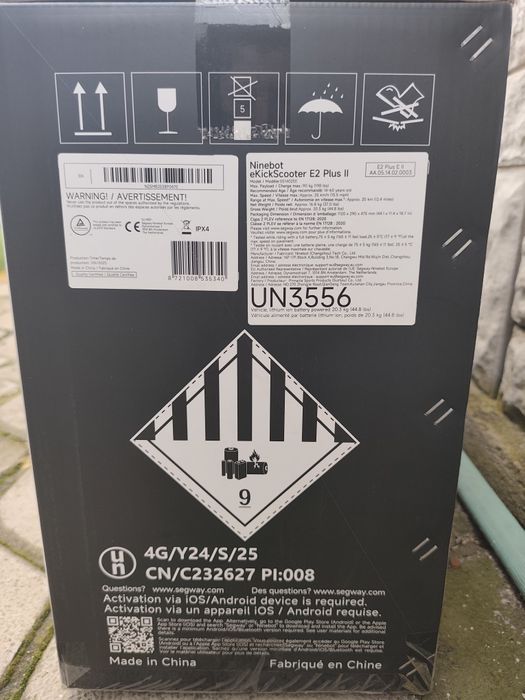 Електрическа тротинетка Segway  Ninebot E 2 plus 2
