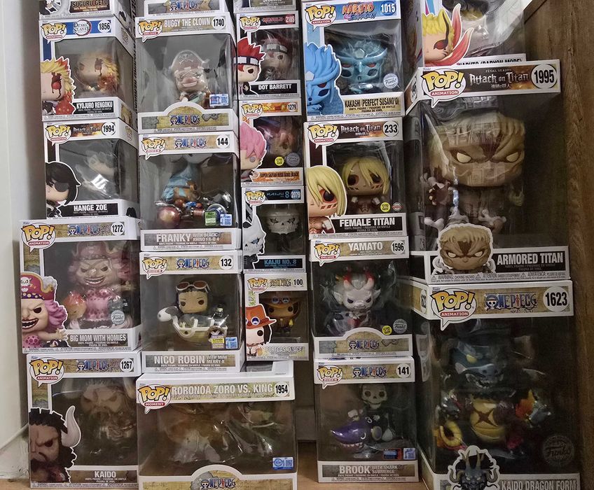 Figurine Funko Pop Anime Batman Naruto dbz my hero academia demon slayer aot jujutsu kaisen one piece etc