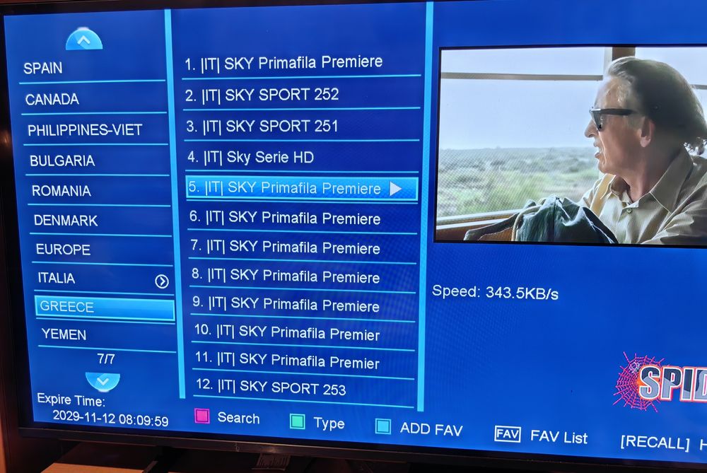 Receiver/receptor satelit 4k