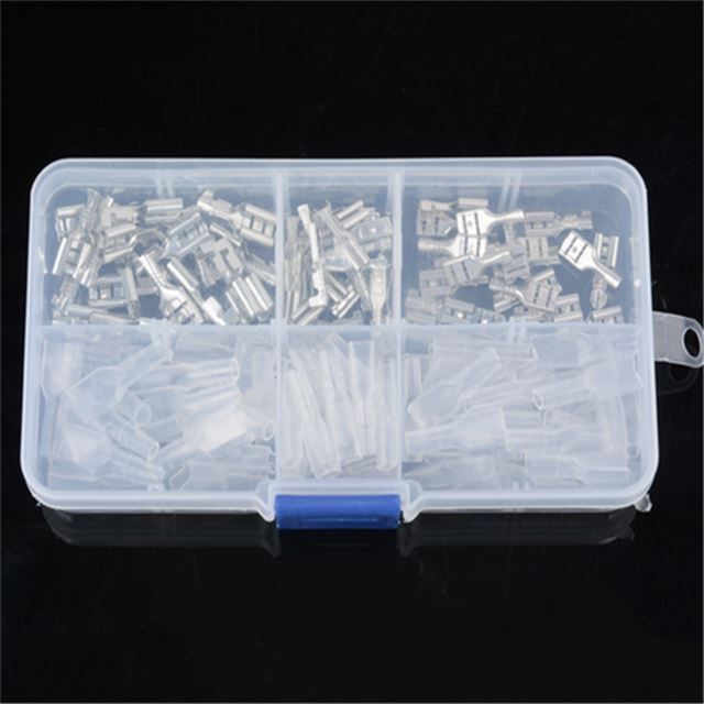 Kit 120 buc conectori terminale mama cu izolatie 2.8-4.8-6.3 mm