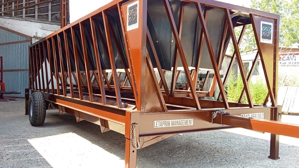 Hrănitor mobil pentru pășune.