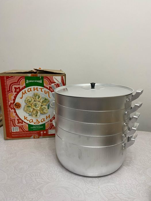 Мантоварка, 4 секции 13 л.