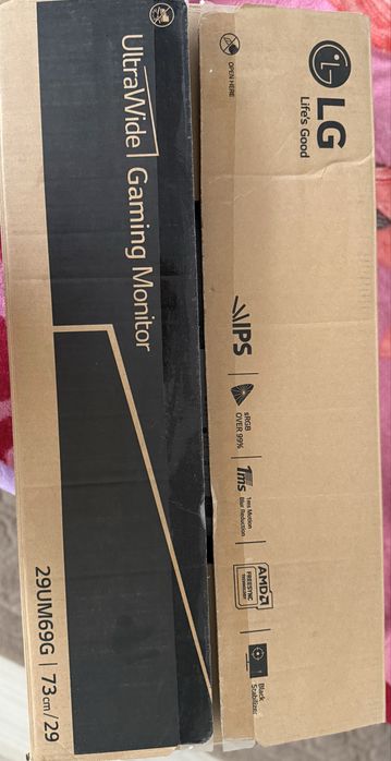 Monitor LG ultra wide, 29”